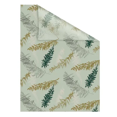 Lichtblick Fensterfolie selbstklebend, Sichtschutz, Fir Branches - Grün