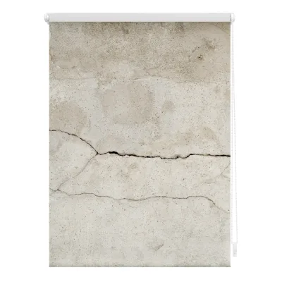 Lichtblick Rollo Klemmfix, ohne Bohren, blickdicht, Beton - Grau