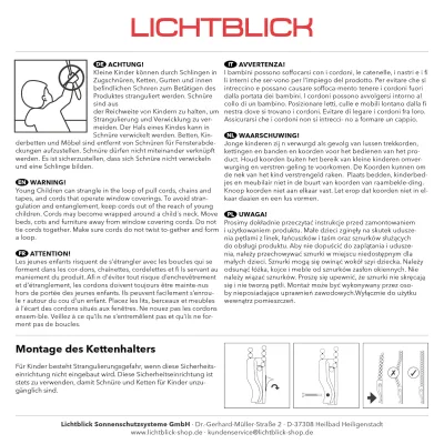Lichtblick Rollo Klemmfix, ohne Bohren, blickdicht, Gewürze - Bunt Weiß