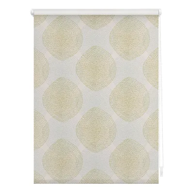 Lichtblick Rollo Klemmfix, ohne Bohren, Verdunkelung, Stripy Boho Drop India - Beige