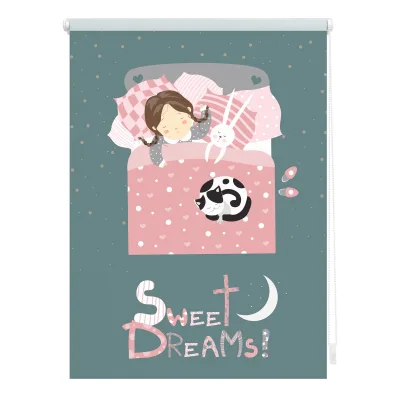 Lichtblick Rollo Klemmfix, ohne Bohren, Verdunkelung, Sweet Dreams - Grau Rosa