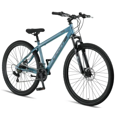 Licorne Bike Thunder Premium Mountainbike in 20, 24, 26, 27.5 und 29 Zoll Fahrrad für Mädchen Jungen Herren und Damen Discbremse Farbe:Aquamarine;Größe:29 Zoll