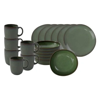 like. by Villeroy & Boch Frühstücks-Set Lave 18-tlg.
