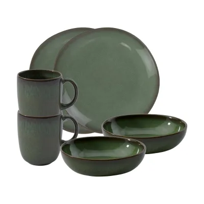 like. by Villeroy & Boch Frühstücks-Set Lave 6-tlg.