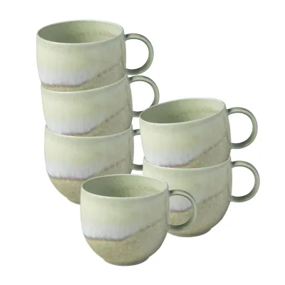 like. by Villeroy & Boch Henkelbecher Perlemor Alga 290 ml 6er Set