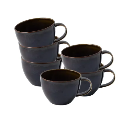 like. by Villeroy & Boch Kaffeetassen Crafted 247 ml 6er Set