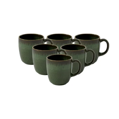 like. by Villeroy & Boch Kaffeetassen Lave 190 ml 6er Set