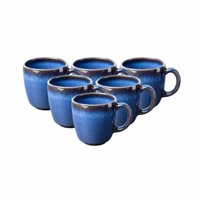like. by Villeroy & Boch Kaffeetassen Lave 190 ml 6er Set