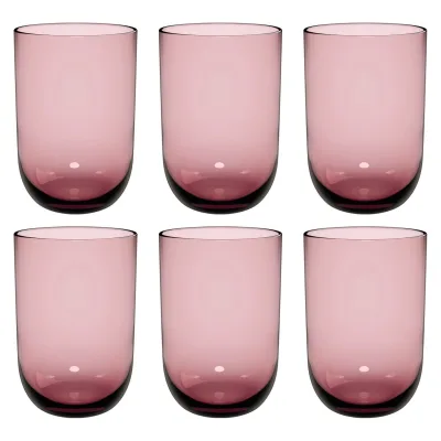 like. by Villeroy & Boch Longdrinkbecher Like Glass 385 ml 6er Set