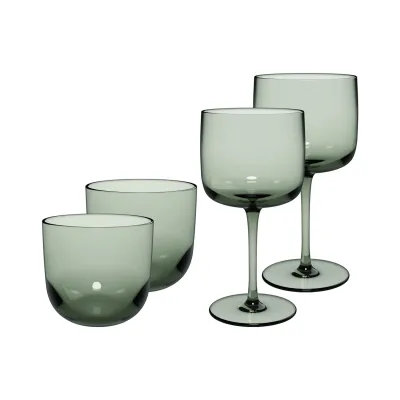 like. by Villeroy & Boch Wein- und Wassergläser Like Glass 4-tlg.