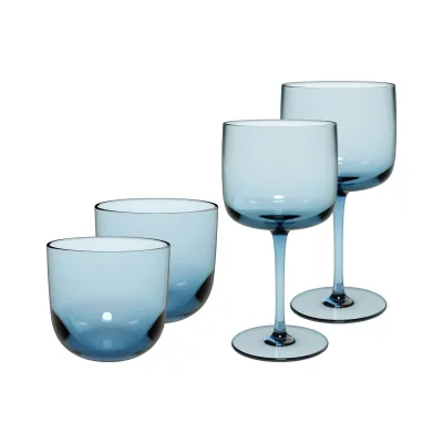 like. by Villeroy & Boch Wein- und Wassergläser Like Glass 4-tlg.
