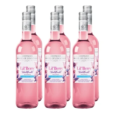 Lil´Berry Waldfrucht alkoholfrei 6 x 0,75 Liter