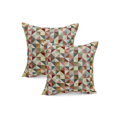 Linke Licardo Kissenhülle Triangle 50x50 cm 2er-Set