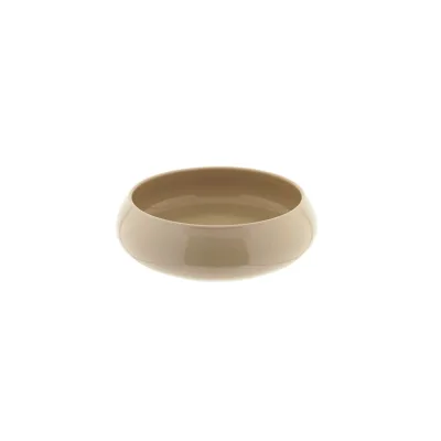 Lissa Bonna Biscuit Servier- & Salatschale aus hochwertigem Porzellan - 22 x 7 cm