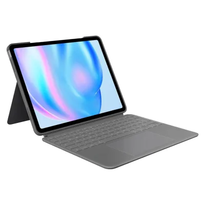 Logitech Combo Touch iPad Air 13 Zoll (M2, M3, M4) (2024, 2025, 2026) Tastatur-Case