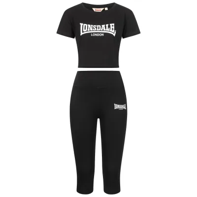 Lonsdale Frauen T-Shirt & Leggings Set IXWORTH