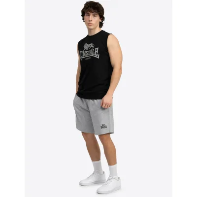 Lonsdale Herren ärmelloses T-Shirt & Shorts Set normale Passform CLAREMORRIS