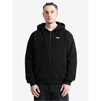 Lonsdale Herren Kapuzensweatjacke mit Reißverschluss normale Passform GLAPTHORN