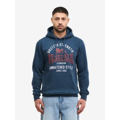 Lonsdale Herren Kapuzensweatshirt normale Passform CLEADON