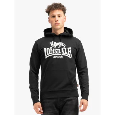 Lonsdale Herren Kapuzensweatshirt schmale Passform FREMINGTON