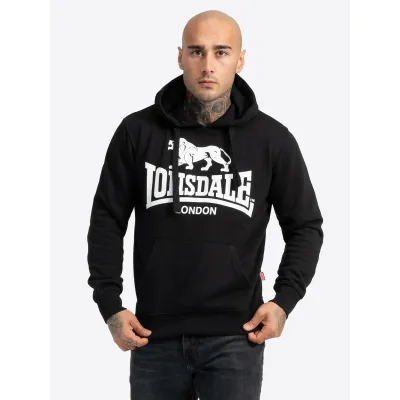 Lonsdale Herren Kapuzensweatshirt schmale Passform GO SPORT 2