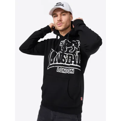 Lonsdale Herren Kapuzensweatshirt schmale Passform TADLEY