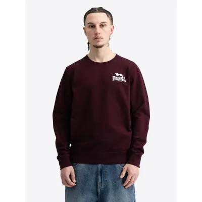 Lonsdale Herren Rundhals Sweatshirt schmale Passform LONGRIDGE