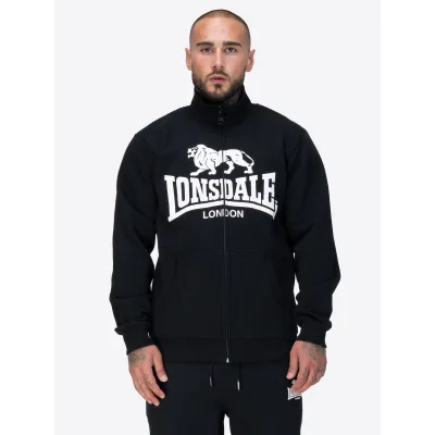 Lonsdale Herren Sweatjacke mit Reißverschluss normale Passform BLENCARN