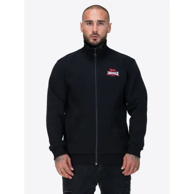 Lonsdale Herren Sweatjacke mit Reißverschluss normale Passform CROPSTON