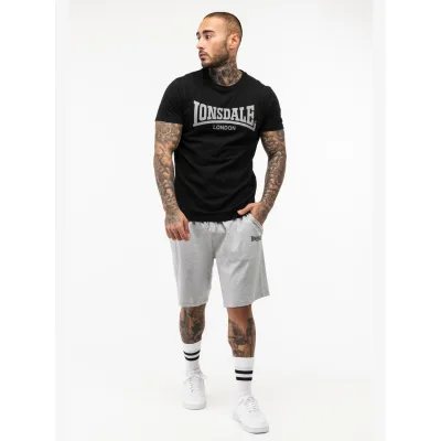 Lonsdale Herren T-Shirt & Shorts Set normale Passform MOY