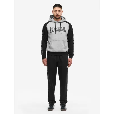 Lonsdale Herren Trainingsanzug mit Kapuze normale Passform HOLBURN