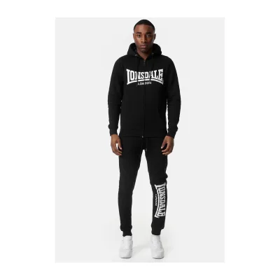 Lonsdale Herren Trainingsanzug mit Kapuze schmale Passform FEENY