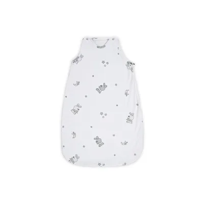Lorelli Baby Winterschlafsack 85 cm 100% Baumwolle, 2,5 TOG, Maße 80 x 45 x 3 cm grau weiß