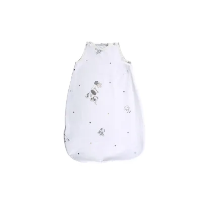 Lorelli Baby Winterschlafsack 85 cm 100% Baumwolle, 2,5 TOG, Maße 80 x 45 x 3 cm weiß grün