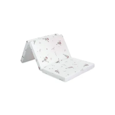 Lorelli Babymatratze Classic faltbar 120 x 60 x 5 cm Bezug waschbar Schaumstoff rosa