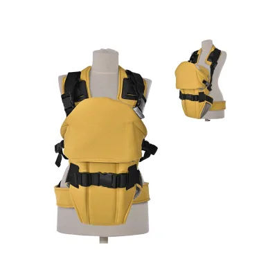 Lorelli Babytrage 3 in 1 Tragehilfe Weekend Bauchtrage 2 Richtungen ab 4 Monate gelb