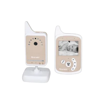 Lorelli Digital Video Phone mit Kamera, Farbdisplay, Temperaturanzeige beige
