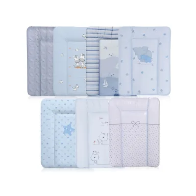 Lorelli Kinder Wickelauflage Softy 50 x 70 cm waschbar gepolstert erhöhter Rand blau