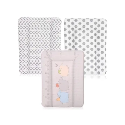 Lorelli Kinder Wickelauflage Softy 50 x 70 cm waschbar gepolstert erhöhter Rand grau