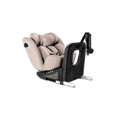 Lorelli Kindersitz Auriga 40 - 150 cm Isofix Anti-Rebound-Stange SPS Rückenlehne beige