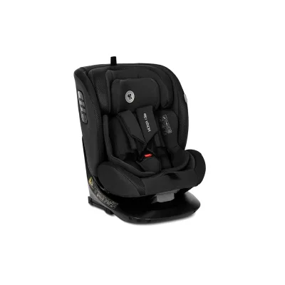 Lorelli Kindersitz Monza i-Size (40-150cm) Isofix, Anti-Rebound-Bügel, drehbar schwarz