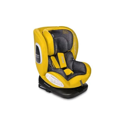 Lorelli Kindersitz Phoenix i-Size Isofix Gruppe 0+/1/2/3 (40-150cm) Top Tether gelb