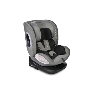 Lorelli Kindersitz Phoenix i-Size Isofix Gruppe 0+/1/2/3 (40-150cm) Top Tether grau