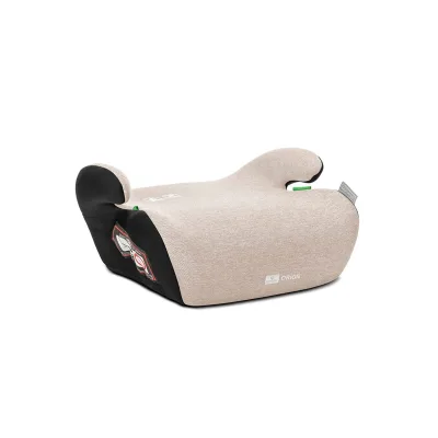 Lorelli Kindersitzerhöhung i-Size Orion (125-150cm) Boostersitz, Bezug waschbar creme