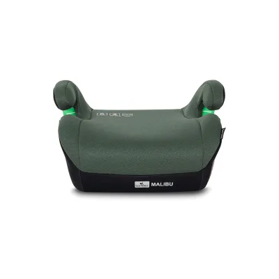 Lorelli Kindersitzerhöhung Malibu 125-150cm Isofix abnehmbarer Bezug Armlehne grün