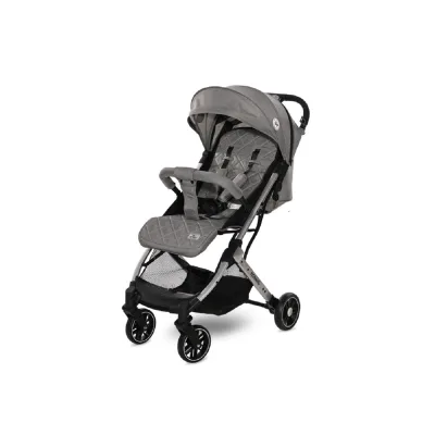 Lorelli Kinderwagen Fiorano faltbar, Ablagekorb, Frontbügel abnehmbar, Bremse grau