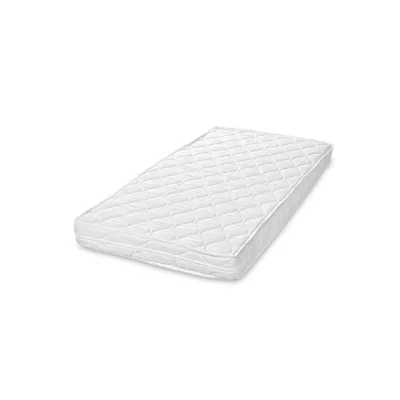 Lorelli Matratze Eco Tex 120 x 60 cm antiallergisch Bezug waschbar Schaumstoff weiß uni