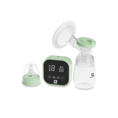 Lorelli Milchpumpe Lea elektrisch 180 ml Timer LED-Anzeige 4 Modi 9 Vakuumstufen grün