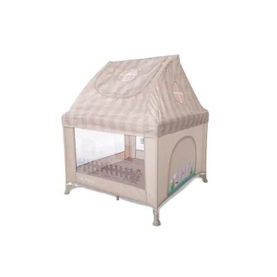 Lorelli Reisebett My Place Dach Fenster faltbar Matratze Schlupfloch Tragetasche Beige P