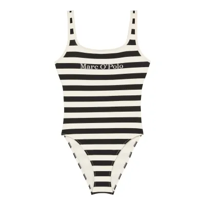 Marc O'Polo Damen Badeanzug Ystad (Fine MOP Stripe) 1er Pack